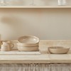 Bico Light Beige Pasta Bowls Set, Set of 4, Microwave