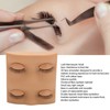 Lash Mannequin Head 2 Pairs Removable Replacement Eyes 3D Simulation
