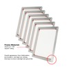 LGXEnzhuo 6 PCS Aluminum Screen Frame Pre-Stretched Silk Screen Printing