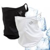Eider Safety Cooling Neck Scarf & Cooler for Summer Hiking & Golf Snack Black