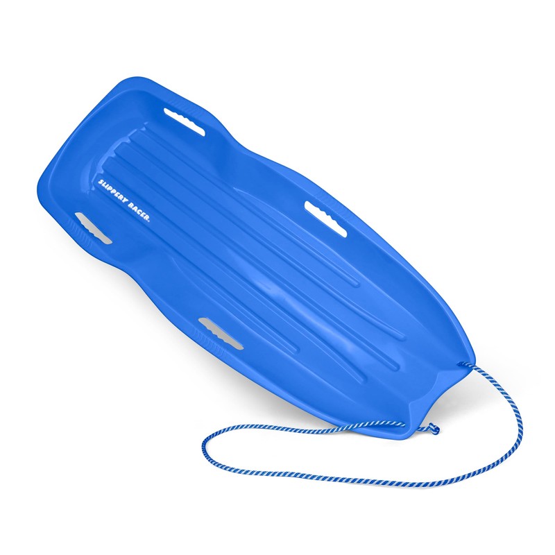 Slippery Racer Downhill Xtreme Flexible Adults and Kids Plastic Toboggan