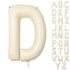 Cream Letter Balloons D