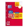 Oxford Ring Book Deposits, DIN A4, Checkered