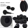 Mirhua 55mm Diameter High Elastic Sponge Cover for Headphones &
