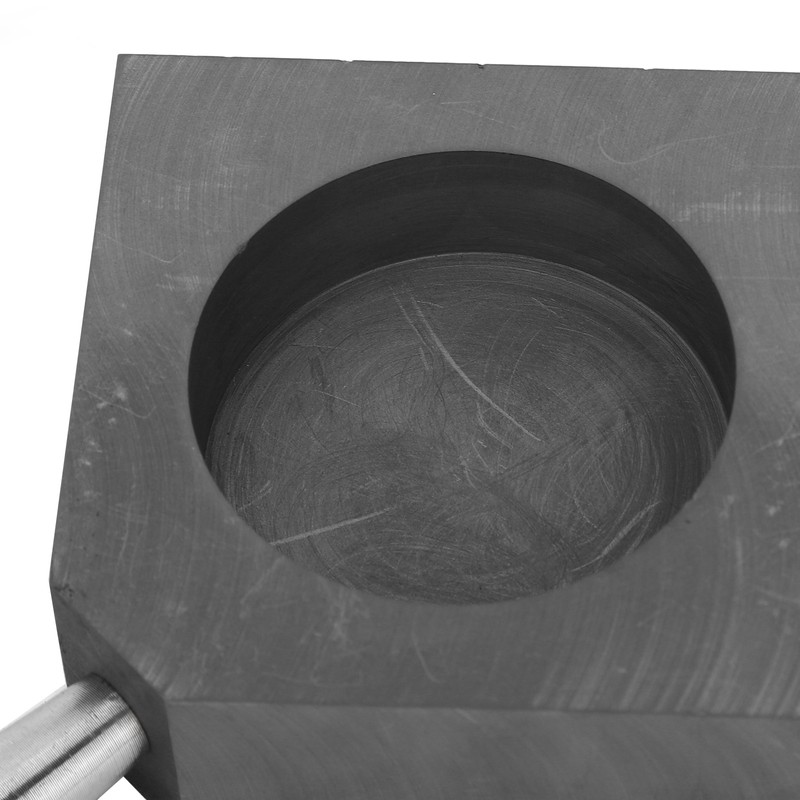 Graphite Casting Mold Heat Resistant High Purity 2.4in Diameter 0.8in