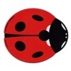 Magnetic Bumper Sticker - Red Ladybug (Lady Bug) Design -