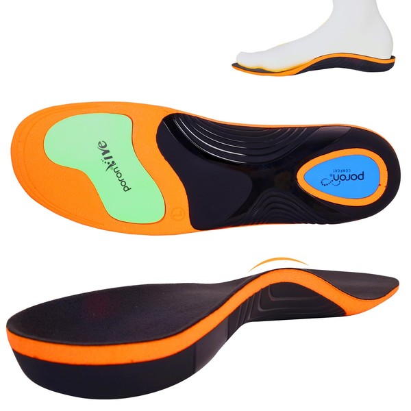 Work Boot Insoles, Plantar Fasciitis Insoles High Arch Support Inserts