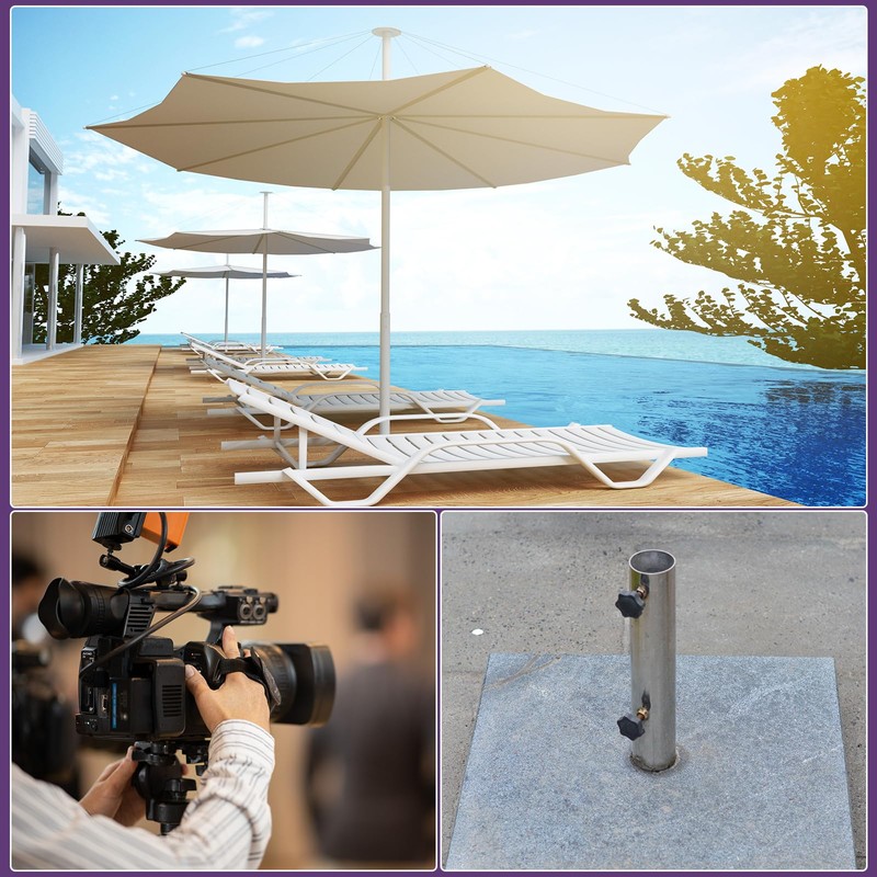 sourcing map 1Pcs Star Knobs, M12x35mm Plastic Hex Shaped Clamping