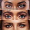 Sellos delineador ojos waterproof Anglicolor 2‑Pack negro – cat eye