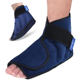 Ce13485 NEWGO Foot Ice Pack for Surgery Recovery, Ankle Foot Reusable Gel Ice Pack Co...
