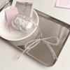 Compatible with AirPod Pro 2 Clear Case,Cute Floating Glitter Rhinestones