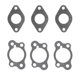 OXCANO 6 PCS Carburetor Gasket Compatible with EZGO Gas Golf Cart 295cc 350cc 4-Cycle Robin Engine Marathon Medalist TXT Freedom ST Sport ST350 MPT Workhorse 800 875 1200 Club Clays Car Shuttle Series