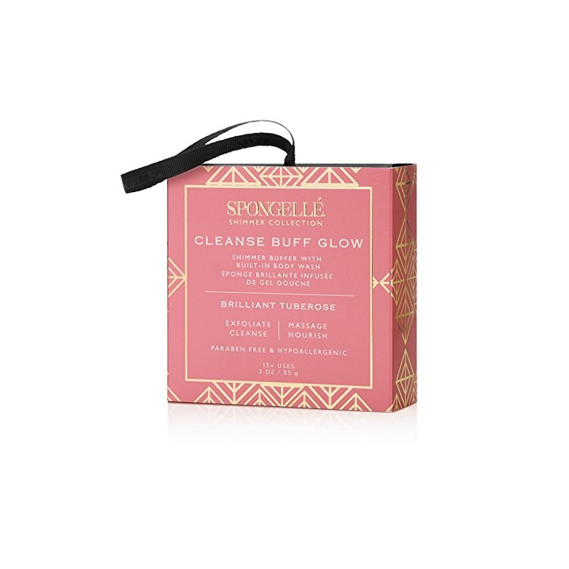SPONGELLE BRILLIANT TUBEROSE SHIMMER BUFFER