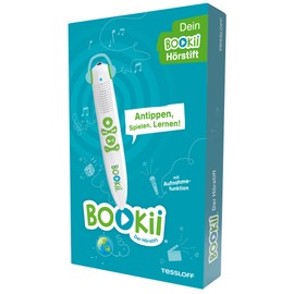 BOOKii Der Hörstift. Mit vielen vorinstallierten Titeln und für alle weiteren Produkte der BOOKii-Welt! Antippen, Spielen, Lernen!, White