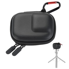 UTEBIT Camera Bag Small Camera Storage for DJI ACTION 5 Pro, Camera Case, SLR Hard Case, Travel Protection, Surface Waterproof, Mountain Climbing, Osmo ACTION 4, Digital Camera Case, Black, Direct