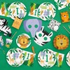 Unique Party Paper Plates - 18cm - Animal Safari Party