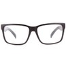 IG Unisex Retro Plain Clear Lens Fashion Glasses in Matte