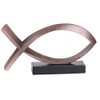 Dicksons Ichthys Ichthus Jesus Fish - 8 x 4 Inch