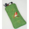 Justina Claire Double Spectacles Case in a Robin Design