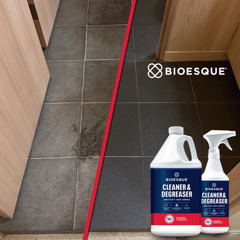 Bioesque Heavy Duty Multi-Surface Cleaner & Degreaser Concentrated Professional Formula,