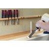 Stubai 356035 STUBAIspecial Wood Chisel,bi-mat.handl 35 mm, Silver/Red/Black