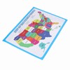 10pcs United States Map Easy to Read USA Ideal Wall