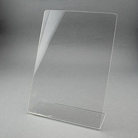 L字アクリルスタンド クリア [ ネイル ディスプレイ チップスタンド ネイルアートスタンド サンプルチップ アクリル プラスチック スタンド ]