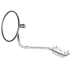 FEIPARTS Truck Hood Mirrors Fit For For Freightliner For Kenworth Peterbilt A Pair(Left Right Side Tow Mirrors) With with Chrome Housing