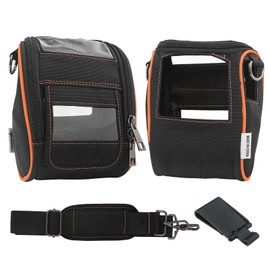 Soft Carrying Case for Zebra ZQ510 ZQ511 Mobile Thermal Printer - 2024 Upgrade Case Holster with Shoulder Strap and Belt Clip Compatible with Zebra ZQ510 ZQ511 Portable Carry Accessories