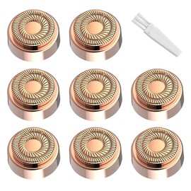 Refill for Flawless Replacement Heads Compatible with Finishing Touch Flawless Facial Hair Removal tool for Women As Seen On TV, 8-pc Pack