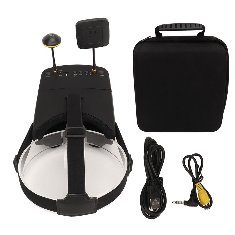 FPV Goggles DVR 5 Inch 5.8Ghz 40CH 800x480 Inbuilt 2000mAh