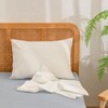 BESTOUCH 100% Washed Cotton Pillowcase for Hair and Skin Linen