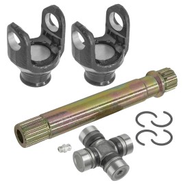 Caltric Rear Propeller Drive Shaft W/ Yoke Kit For Suzuki LTZ250 Quadsport Z250 2004-09