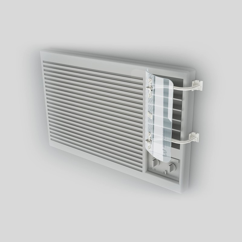 WITFORMS/WINDOW - Adjustable AC air deflector suitable for window air