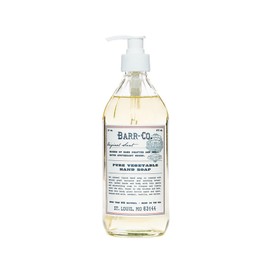 BARR-CO. Hand Soap – Natural Liquid Soap with Oat, Vanilla & Vetiver, Moisturizing Vegan Formula for Bathroom & Kitchen, Original Scent 16fl oz