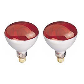 Westinghouse R40 250 Watt Red E26 (Medium) Base Incandescent Reflector Light Bulb - 2 Pack
