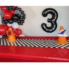 2 Pack Race Car Table Cloth Birthday Party Decorations, 54x108