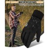RIGWARL Thin Fleece Gloves for Cold Weather Waterproof, Winter Gloves