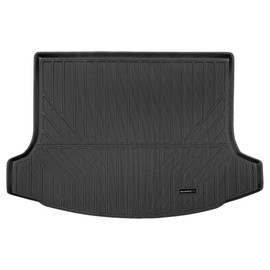 Auxko All Weather Cargo Mat Fit for Lincoln Nautilus 2024 2025 TPE Liner Trunk Mat Nautilus Accessories All Season Odorless Anti-Slip Black