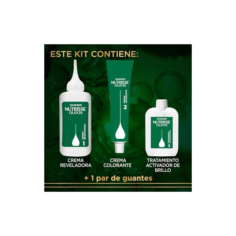 Garnier, Kit Nutrisse Kit Oleos Rubio Rojizo Profundo 6.66 2