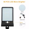 Auzev 2 PACK Luces Solares, Luz de Pared 56 Led