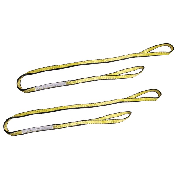 1" x 20 ft Web Lifting Sling Tow Strap 1-Ply