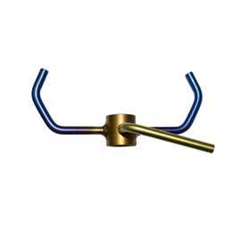 64 Titanium Rod Holder Hook Hanging Hook Diameter 0.5 inch (13 mm) Piton Dedicated Rainbow Anodized (13)