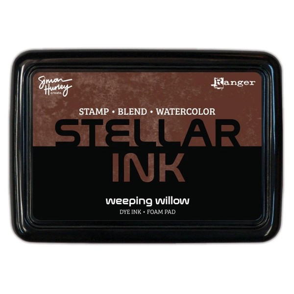 Ranger Simon Hurley create. Stellar Ink Pads-Weeping Willow
