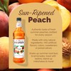 Monin - Peach Syrup, Fresh and Juicy Flavors, Great for