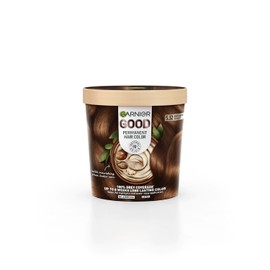 Garnier GOOD Permanent Vibrant Hair Colour Dye Kit, 5.32 Maple Brown | 90% Natural Origin, No Ammonia, Enriched With Nourishing Shea Butter, 8 Weeks Long-Lasting Colour, Vegan Formula