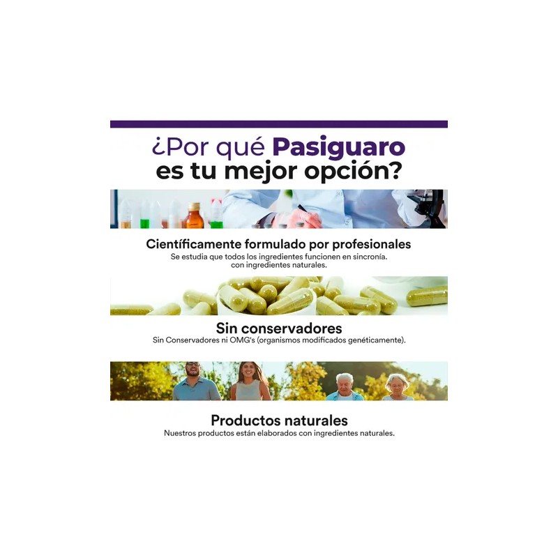 Pastillas Naturales Dormir 100 Cápsulas Pasiflora Valeriana