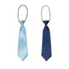 IDNVFY 2 small children's tie, short elastic tie, performance costume