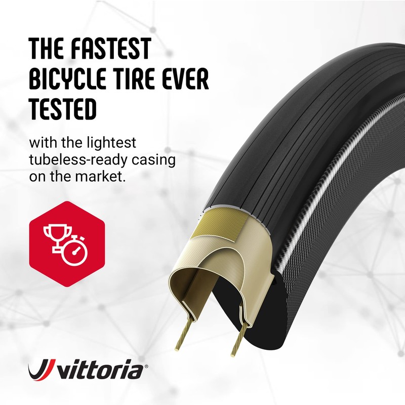 ビットリア（Vittoria） コルサ・スピード チューブレスレディ G2.0700x23c フルブラック