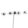 Aircraft Wind Sculpture Wind Powered Rotate Stainless Steel Airplane Windmill